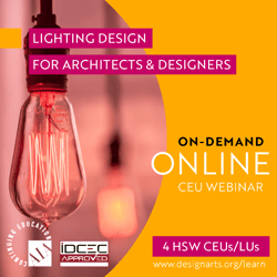 Lighting Design for Architects & Designers