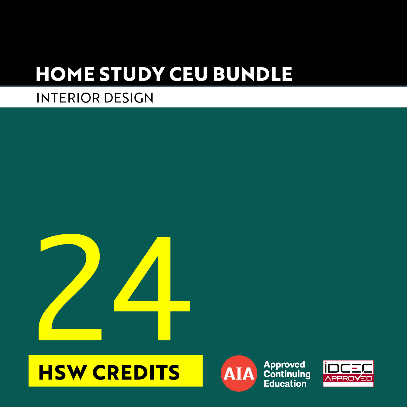 24-Credit Interior Design Home Study Bundle